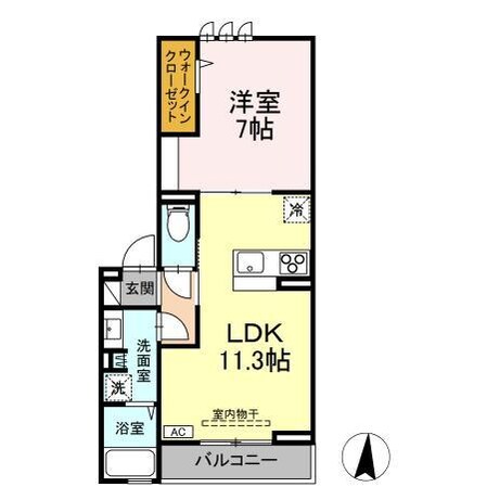 モンペリエの物件間取画像